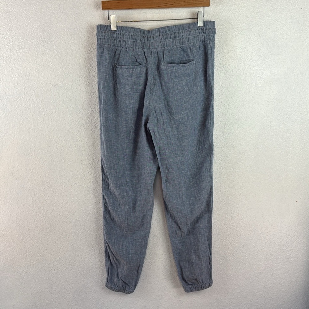 Athleta Cabo Linen Jogger Pant 10 - Picture 4 of 9